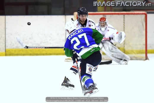 2019-12-14 Hockey Milano Bears-Chiavenna 2175 Daniel Belloni